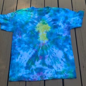 Adult Large Mushroom Tie Dye